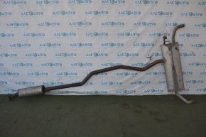 Exhaust line for 2 pipes Ford Fusion mk5 13-20 2.0T FWD rusty, dents