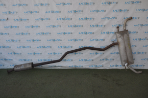 Exhaust line for 2 pipes Ford Fusion mk5 13-20 2.0T FWD rusty, dents