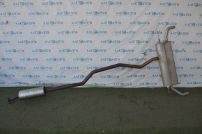 Exhaust line for 2 pipes Ford Fusion mk5 13-20 2.0T FWD rusty, dents
