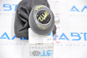 Gear knob Kia Optima 11-13 pre-restoration rubber black, worn overlay