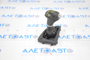 Gear knob Kia Optima 14-15 rest rubber black, worn overlay