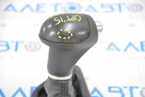 Gear knob Kia Optima 14-15 rest rubber black, worn overlay