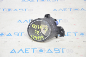Fog lamp PTF right Infiniti JX35 QX60 13-15 prerest, chip