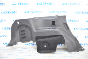 Arch trim left Infiniti JX35 QX60 13-20 black, rubbed, scratches, broken fastener