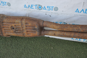 Muffler rear with barrels Lincoln MKX 16-18 2.7 AWD rusty