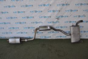 Exhaust line middle part Ford C-max MK2 13-18 without catalytic converter, dents