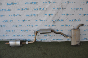 Exhaust line middle part Ford C-max MK2 13-18 without catalytic converter, dents