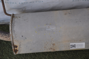 Muffler rear part with barrel Ford Fiesta 11-16 1.6 4d rusty, dents