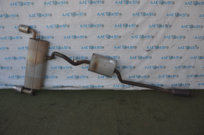 Exhaust pipe with barrel Lincoln MKC 15-16 2.0T without catalytic converter, dents