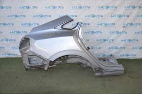 Quarter wing rear right Honda Civic X FC 16-21 4d silver, pokes