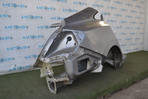 Quarter wing rear right Honda Civic X FC 16-21 4d silver, pokes