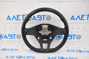 Naked steering wheel VW Passat b8 16-19 USA leather black, without overlay and buttons, for re-upholstery