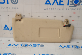 Right visor VW Passat b8 16-19 USA beige, without hook, for cleaning