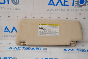 Right visor VW Passat b8 16-19 USA beige, without hook, for cleaning