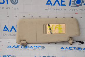 Left visor VW Passat b8 16-19 USA beige with control, for cleaning
