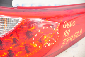 Light outer wing right Infiniti JX35 QX60 13-15 pre-rest, broken glass