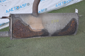 Exhaust line for 1 pipe Ford Fusion mk5 13-16 2.5, 1.5T, 1.6T sawed off catalyst, rusty