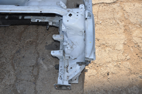 Front left quarter Ford Fusion mk5 13-20 on the body, white, rusty threshold