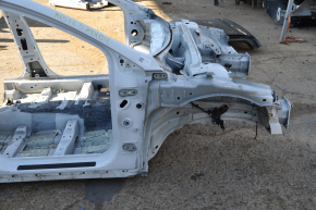 Front right quarter Ford Fusion mk5 13-16 without bracket on body, white, rusty threshold