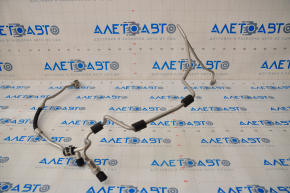 Air conditioner tube heater-condenser VW Passat b8 16-19 USA 3.6