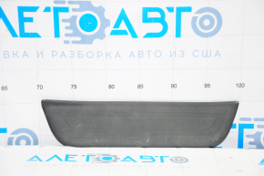 Door sill trim rear outer right Hyundai Elantra AD 17-20 black, broken fastener, scratches
