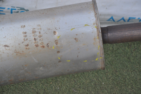 Exhaust line rear part Ford Flex 13-19 rusty, dents