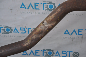 Exhaust manifold assembly Ford Mustang mk6 15-23 2.3T resonator with barrels, rusty, dents