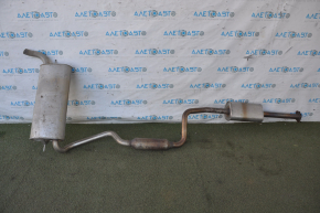 Exhaust pipe assembly without catalytic converter Ford Focus mk3 15-18 2.0 type 2
