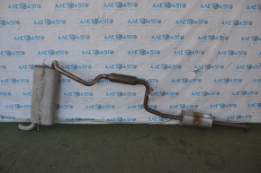 Exhaust pipe assembly without catalytic converter Ford Focus mk3 15-18 2.0 type 2