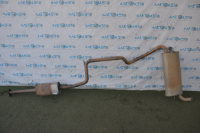 Exhaust pipe assembly without catalytic converter Ford Focus mk3 11-18 2.0 type 1