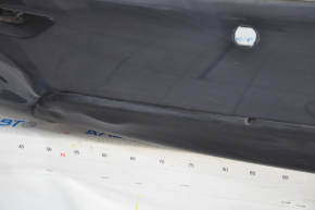Bare rear bumper Infiniti JX35 QX60 13-15 pre-rest for parking sensors, graphite, pressed, tear