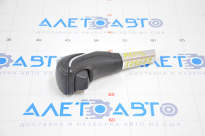 Gear knob Honda Accord 13-17 leather black, pokes on leather