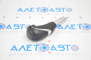 Gear knob Honda Accord 13-17 leather black, pokes on leather
