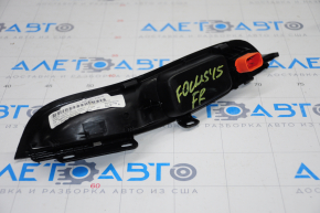 Front right window lift control Ford Focus mk3 11-18 black, manual, with overlay