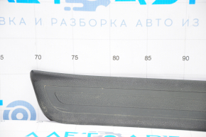 Door sill trim front outer right Hyundai Elantra AD 17-20 black, broken fastener, scratches