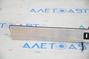 Door sill trim front left outer Infiniti JX35 QX60 13-17 chrome with backlight, chrome trim, pokes