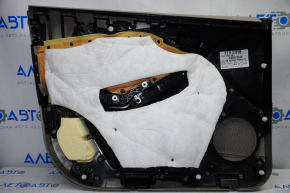Door trim card front right Ford Focus mk3 15-18 gray with gray insert cloth, scratches, for dry cleaning