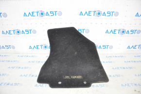 Carpet interior front right Infiniti JX35 QX60 13- cloth black