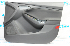 Door trim card front right Ford Focus mk3 15-18 black with black insert cloth