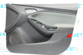 Door trim card front right Ford Focus mk3 11-18 black with gray insert cloth