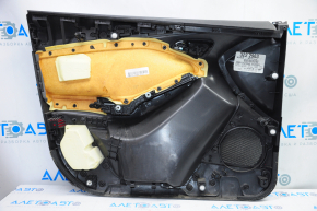 Door trim card front right Ford Focus mk3 11-18 black with gray insert cloth, scratches, for dry cleaning