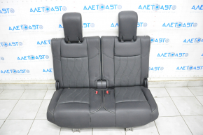 Rear row of seats 3 row Infiniti JX35 QX60 13-15 leather black