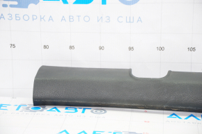 Door sill trim front right inner Hyundai Sonata 15-19 black, scratches