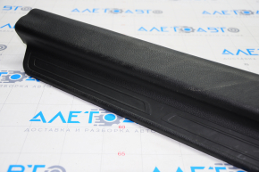 Door sill trim front right Kia Optima 11-15 black, scratches