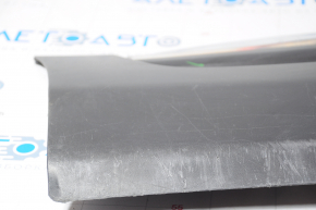 Door trim lower rear right Ford Explorer 11-15 pre-rest with chrome chrome is broken, rubbed