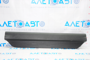 Door sill trim front right Hyundai Sonata 11-15 black, scratches