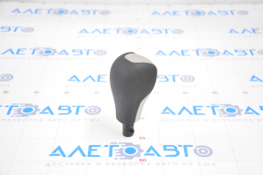 Gear knob Jeep Cherokee KL 14-18 rubber, gray overlay