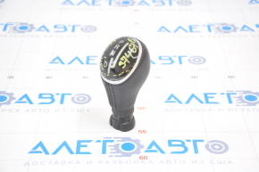 Fiat 500L 14 Automatic Gearbox Handle - Black Leather, Air Under Glass