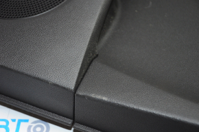 Door trim card rear left Ford Escape MK3 17-19 rest black with black insert plastic, armrest leather, scratches