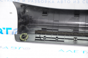 Door sill trim front right Infiniti QX50 19-20 black with chrome, broken fastener